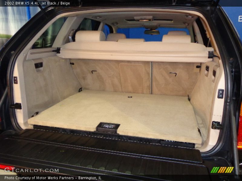 Jet Black / Beige 2002 BMW X5 4.4i