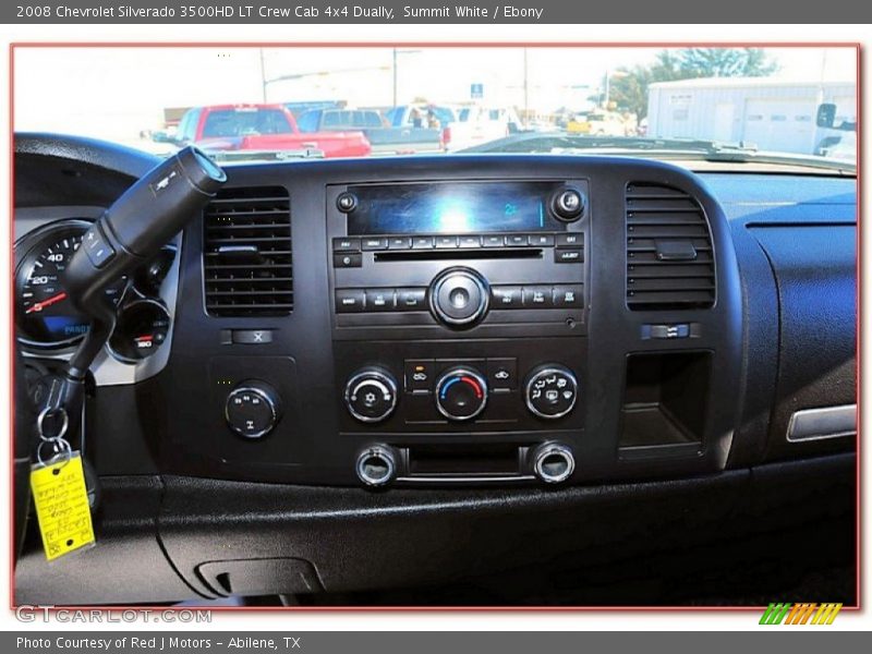 Summit White / Ebony 2008 Chevrolet Silverado 3500HD LT Crew Cab 4x4 Dually