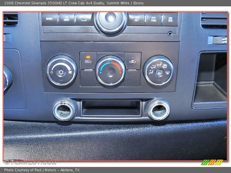 Summit White / Ebony 2008 Chevrolet Silverado 3500HD LT Crew Cab 4x4 Dually