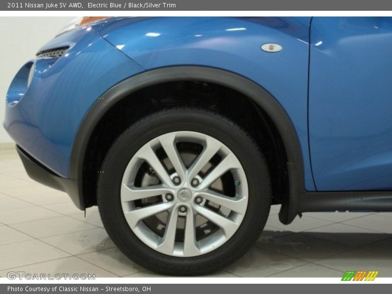 Electric Blue / Black/Silver Trim 2011 Nissan Juke SV AWD