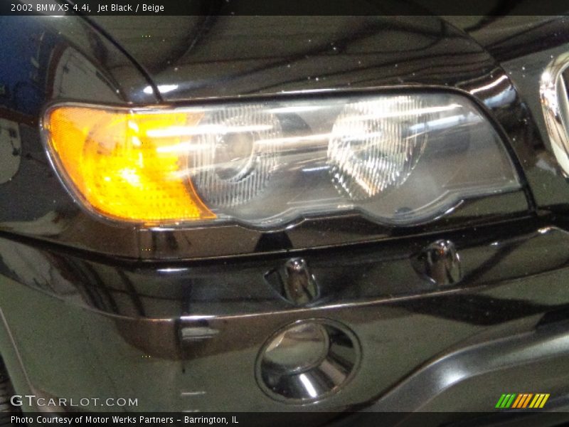 Jet Black / Beige 2002 BMW X5 4.4i