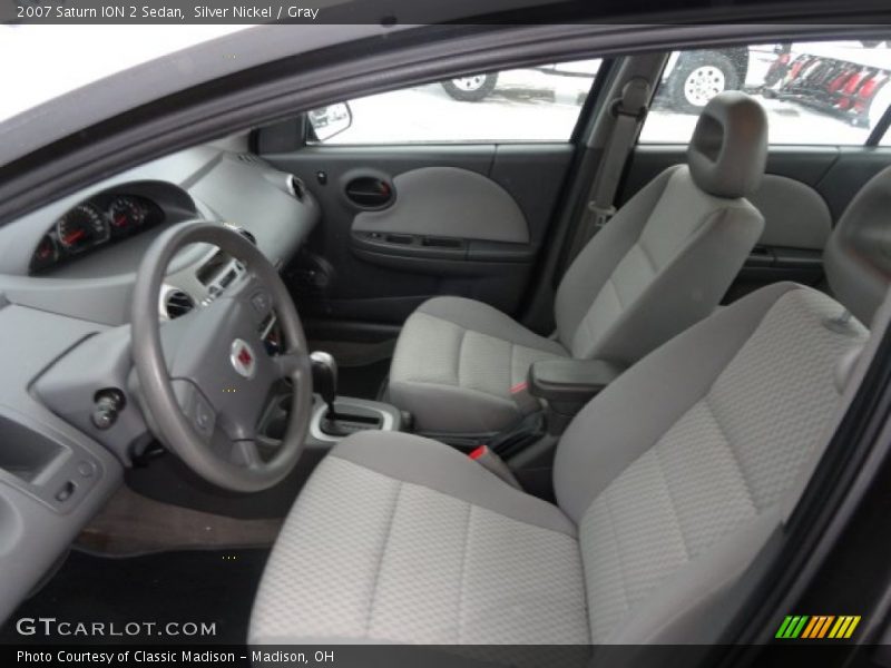 Silver Nickel / Gray 2007 Saturn ION 2 Sedan