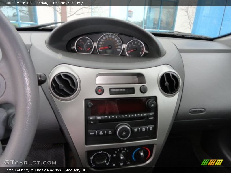 Silver Nickel / Gray 2007 Saturn ION 2 Sedan
