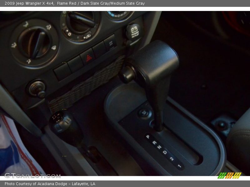  2009 Wrangler X 4x4 4 Speed Automatic Shifter