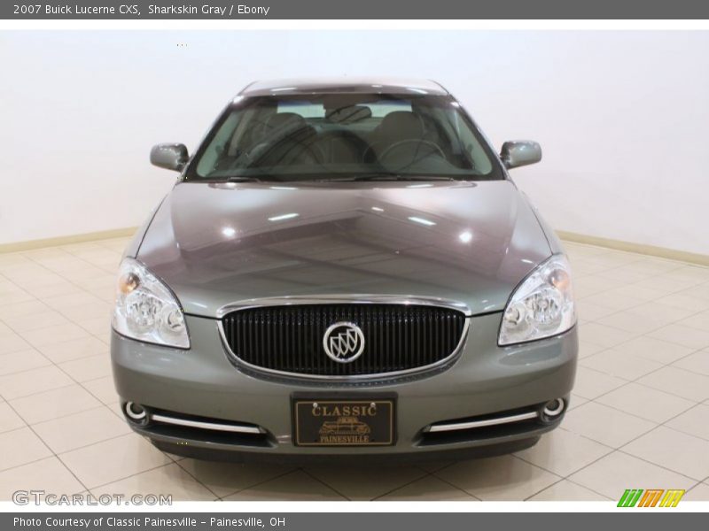 Sharkskin Gray / Ebony 2007 Buick Lucerne CXS