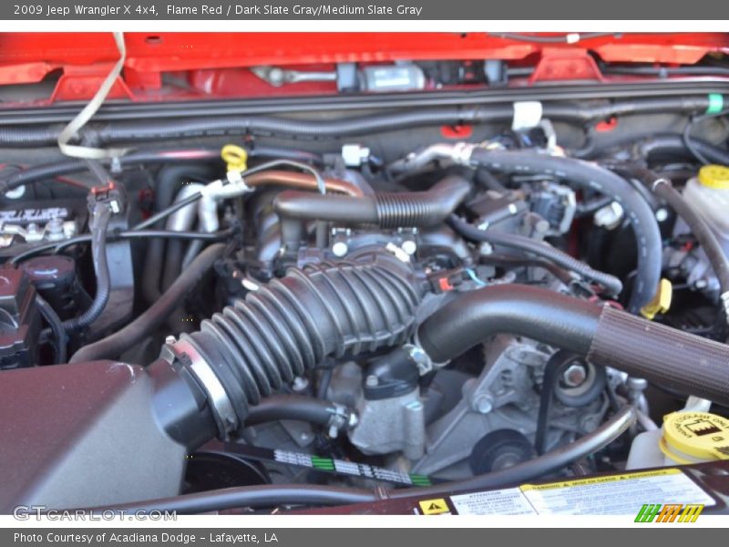  2009 Wrangler X 4x4 Engine - 3.8 Liter OHV 12-Valve V6