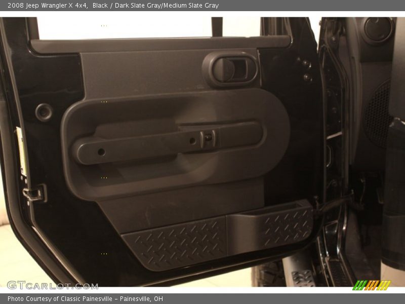Black / Dark Slate Gray/Medium Slate Gray 2008 Jeep Wrangler X 4x4