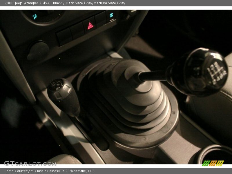 Black / Dark Slate Gray/Medium Slate Gray 2008 Jeep Wrangler X 4x4