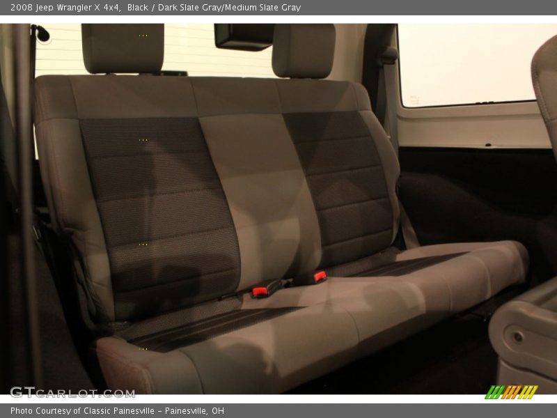 Black / Dark Slate Gray/Medium Slate Gray 2008 Jeep Wrangler X 4x4