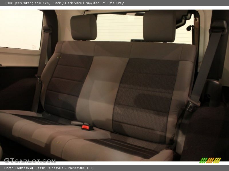 Black / Dark Slate Gray/Medium Slate Gray 2008 Jeep Wrangler X 4x4