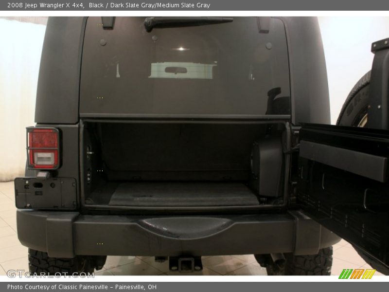 Black / Dark Slate Gray/Medium Slate Gray 2008 Jeep Wrangler X 4x4