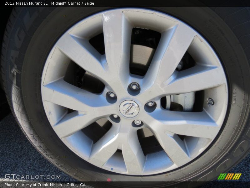 Midnight Garnet / Beige 2013 Nissan Murano SL