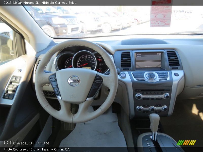 Midnight Garnet / Beige 2013 Nissan Murano SL