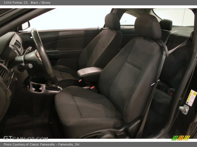 Front Seat of 2009 G5 