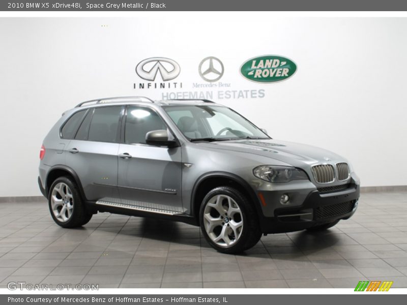 Space Grey Metallic / Black 2010 BMW X5 xDrive48i