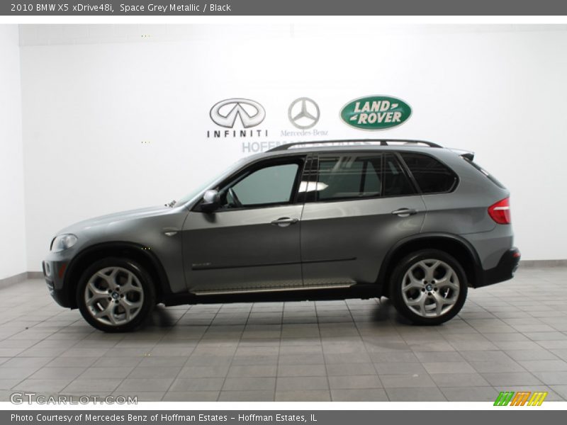 Space Grey Metallic / Black 2010 BMW X5 xDrive48i