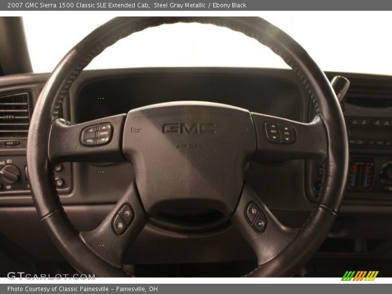  2007 Sierra 1500 Classic SLE Extended Cab Steering Wheel
