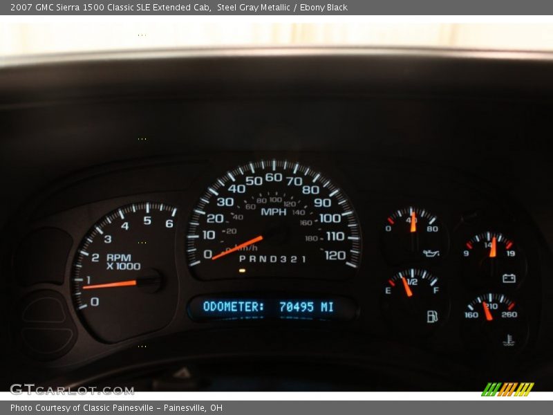  2007 Sierra 1500 Classic SLE Extended Cab Classic SLE Extended Cab Gauges