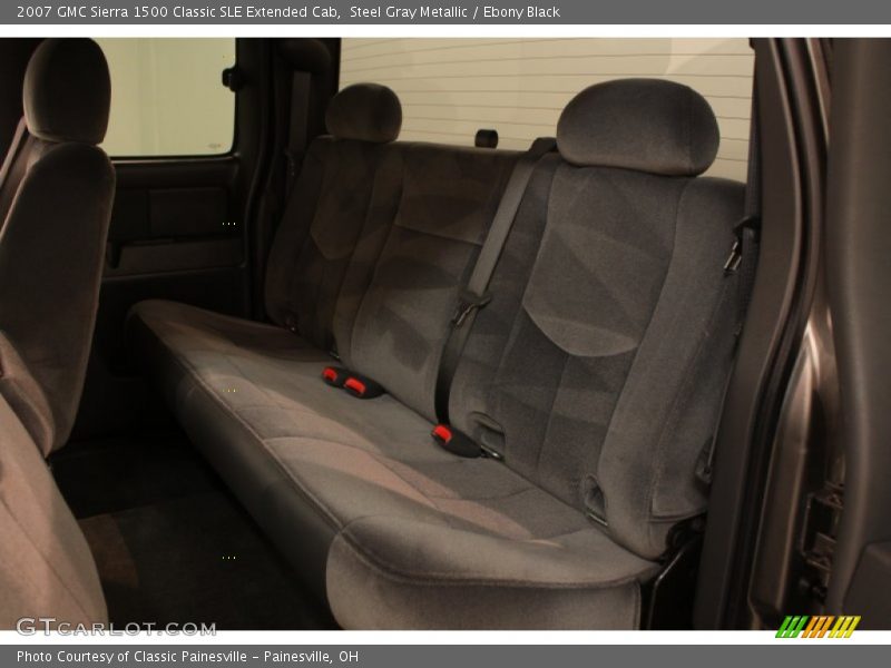 Rear Seat of 2007 Sierra 1500 Classic SLE Extended Cab
