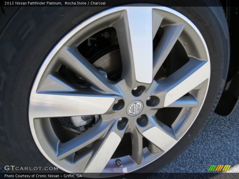Mocha Stone / Charcoal 2013 Nissan Pathfinder Platinum