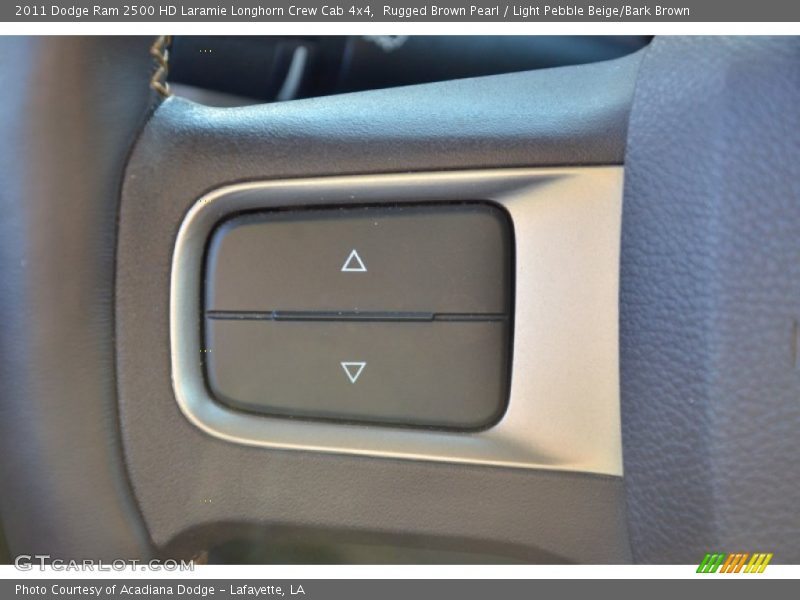Rugged Brown Pearl / Light Pebble Beige/Bark Brown 2011 Dodge Ram 2500 HD Laramie Longhorn Crew Cab 4x4