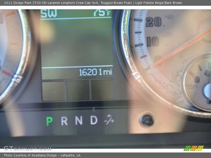 Rugged Brown Pearl / Light Pebble Beige/Bark Brown 2011 Dodge Ram 2500 HD Laramie Longhorn Crew Cab 4x4