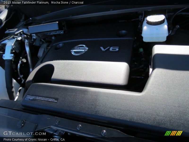 Mocha Stone / Charcoal 2013 Nissan Pathfinder Platinum