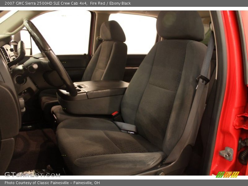 Fire Red / Ebony Black 2007 GMC Sierra 2500HD SLE Crew Cab 4x4