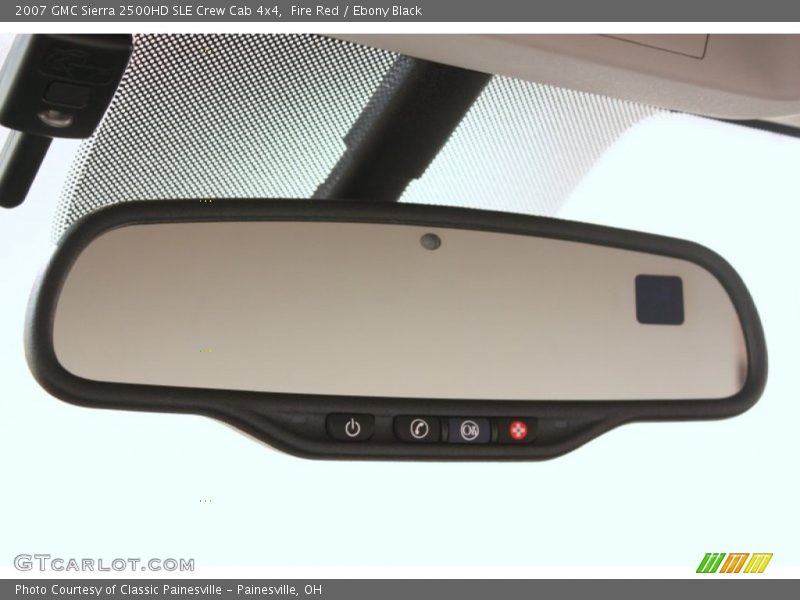 Fire Red / Ebony Black 2007 GMC Sierra 2500HD SLE Crew Cab 4x4