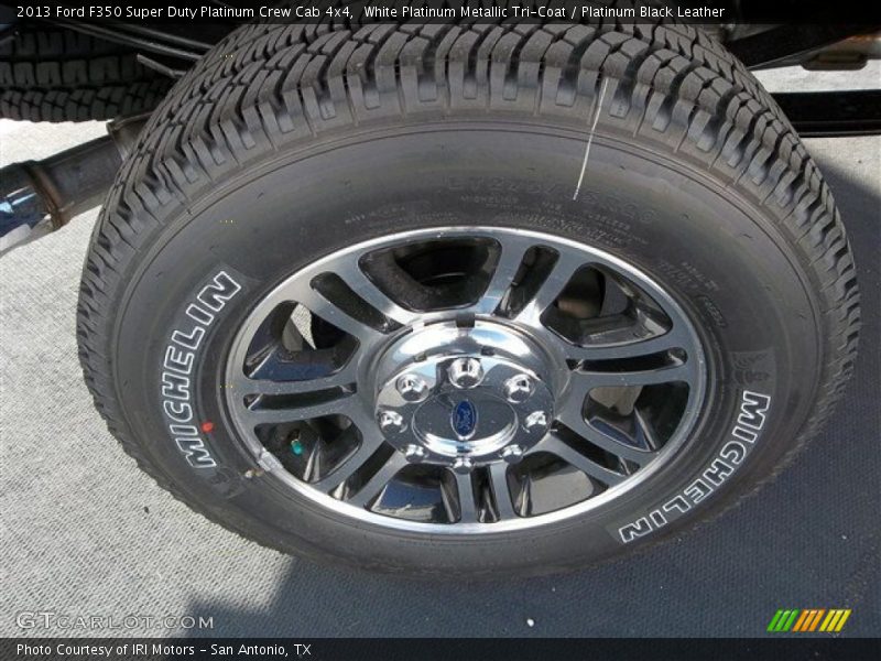  2013 F350 Super Duty Platinum Crew Cab 4x4 Wheel