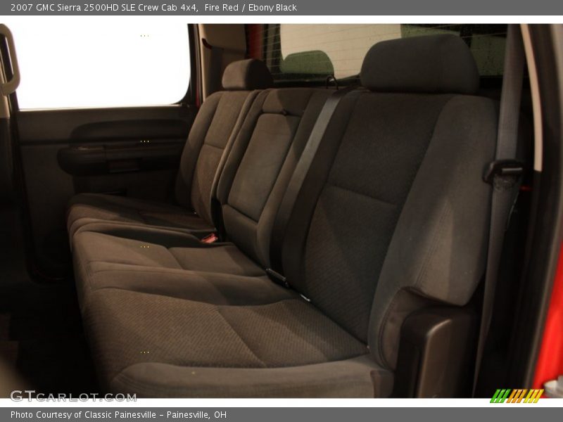Fire Red / Ebony Black 2007 GMC Sierra 2500HD SLE Crew Cab 4x4