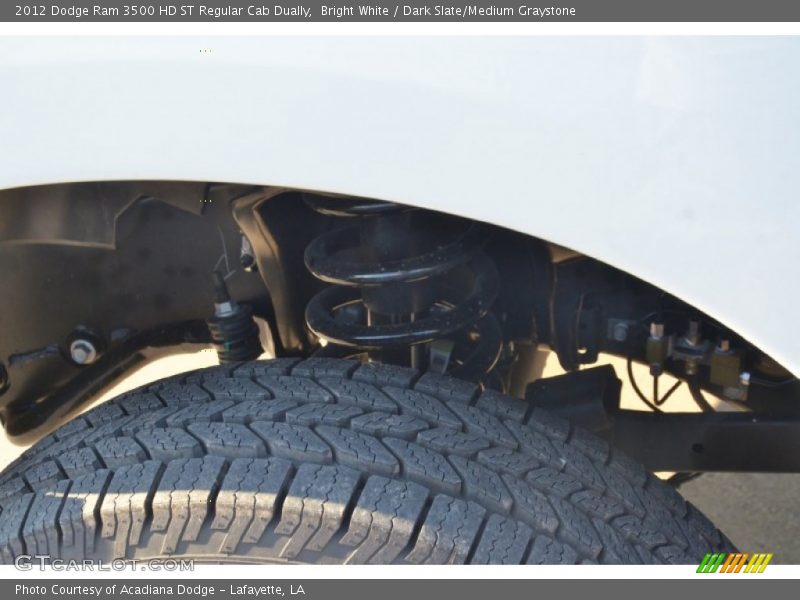 Bright White / Dark Slate/Medium Graystone 2012 Dodge Ram 3500 HD ST Regular Cab Dually