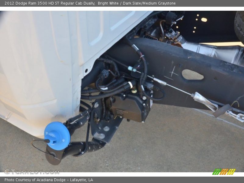 Bright White / Dark Slate/Medium Graystone 2012 Dodge Ram 3500 HD ST Regular Cab Dually