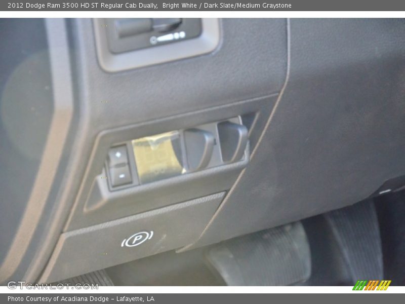 Bright White / Dark Slate/Medium Graystone 2012 Dodge Ram 3500 HD ST Regular Cab Dually