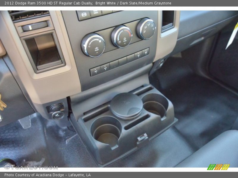 Bright White / Dark Slate/Medium Graystone 2012 Dodge Ram 3500 HD ST Regular Cab Dually