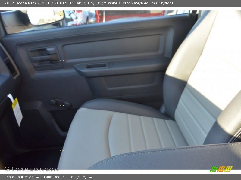 Bright White / Dark Slate/Medium Graystone 2012 Dodge Ram 3500 HD ST Regular Cab Dually