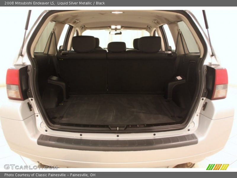 Liquid Silver Metallic / Black 2008 Mitsubishi Endeavor LS