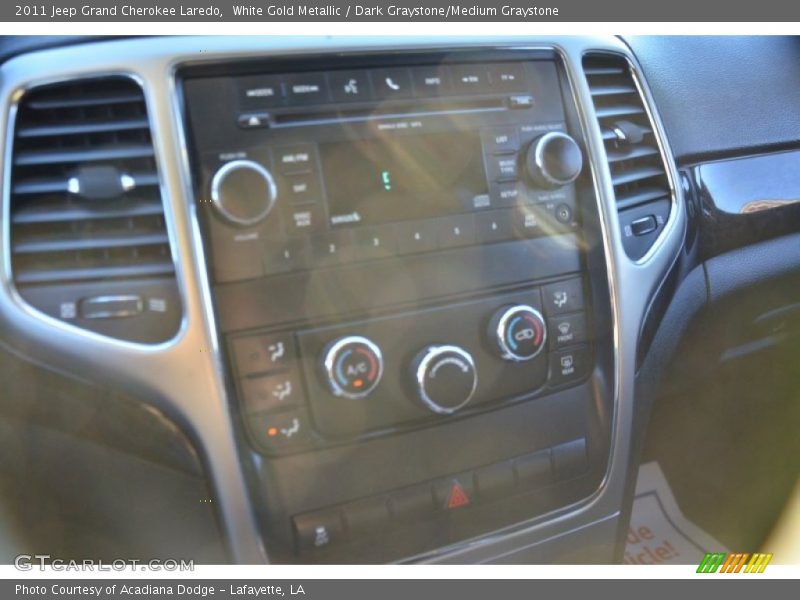 White Gold Metallic / Dark Graystone/Medium Graystone 2011 Jeep Grand Cherokee Laredo