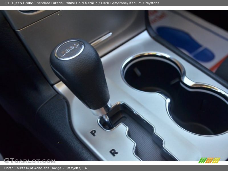 White Gold Metallic / Dark Graystone/Medium Graystone 2011 Jeep Grand Cherokee Laredo