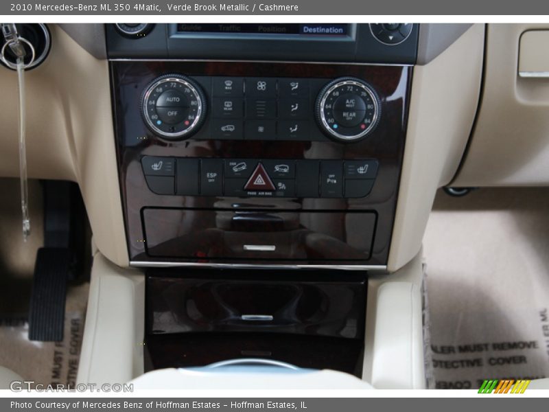Controls of 2010 ML 350 4Matic