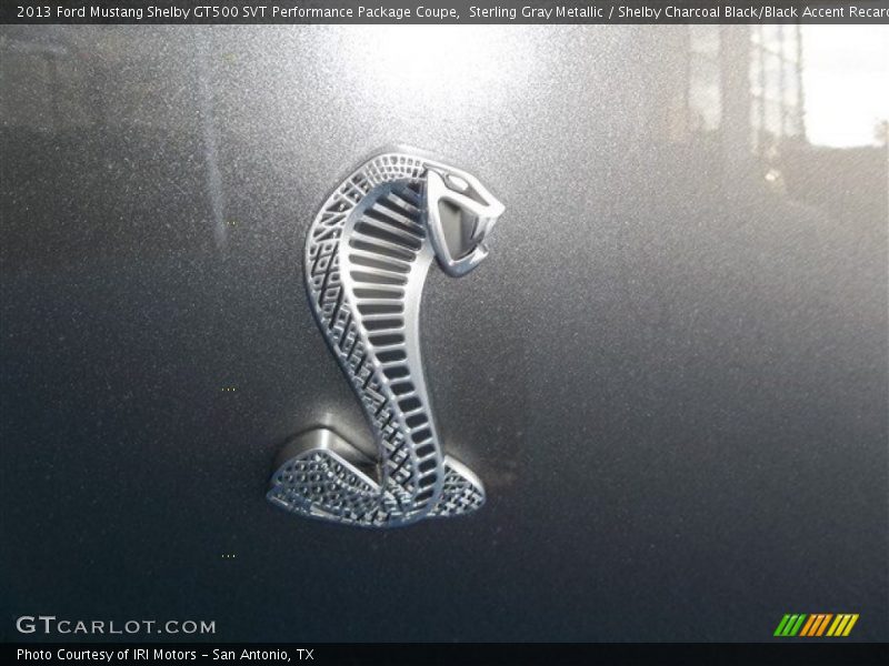 Cobra Emblem - 2013 Ford Mustang Shelby GT500 SVT Performance Package Coupe