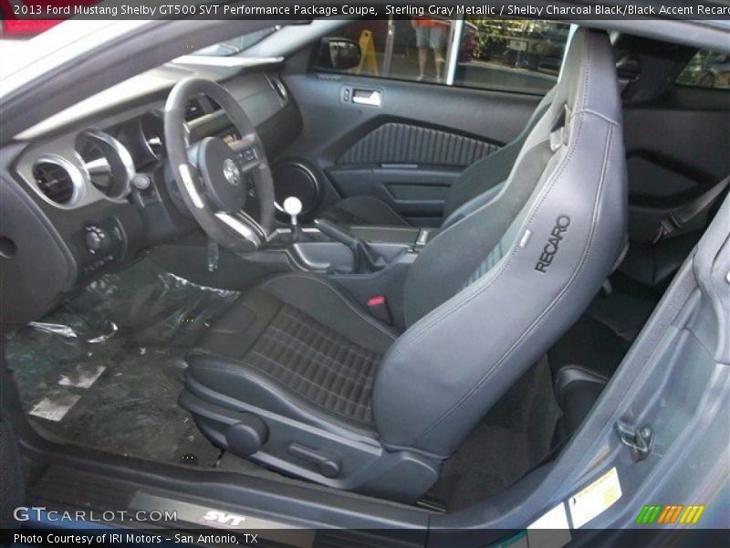 Front Seat of 2013 Mustang Shelby GT500 SVT Performance Package Coupe