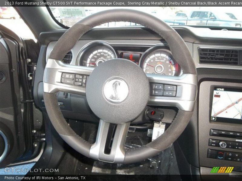 2013 Mustang Shelby GT500 SVT Performance Package Coupe Steering Wheel