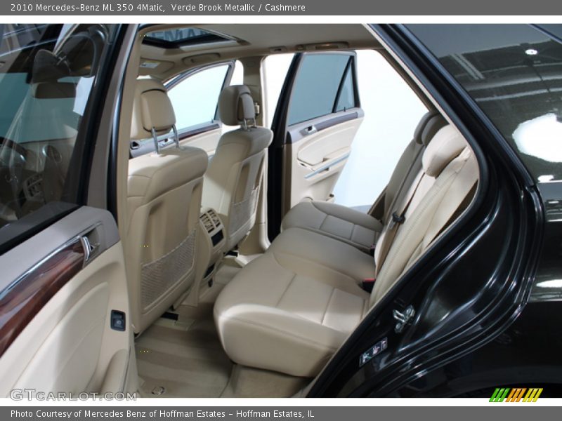 Rear Seat of 2010 ML 350 4Matic