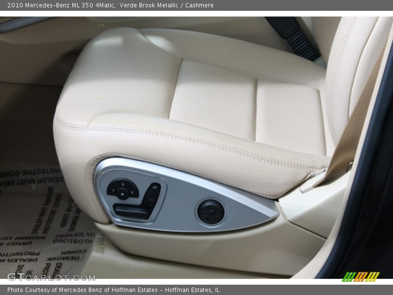 Front Seat of 2010 ML 350 4Matic