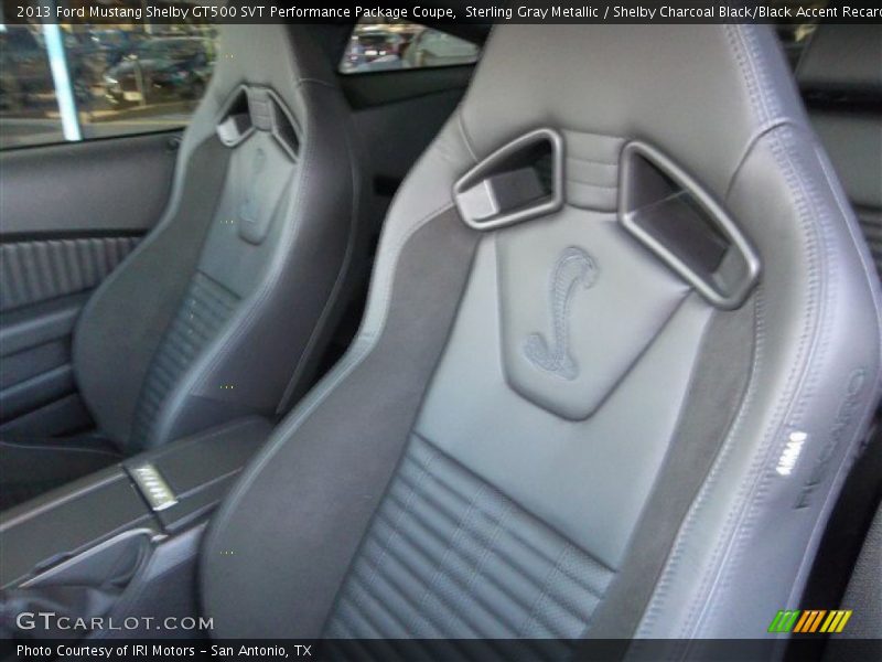 Front Seat of 2013 Mustang Shelby GT500 SVT Performance Package Coupe