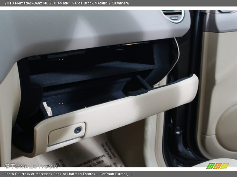 Verde Brook Metallic / Cashmere 2010 Mercedes-Benz ML 350 4Matic