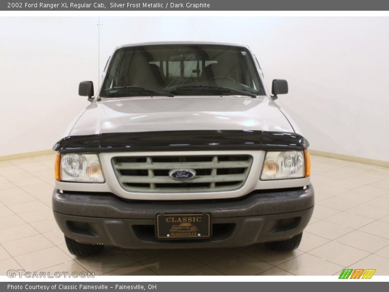 Silver Frost Metallic / Dark Graphite 2002 Ford Ranger XL Regular Cab