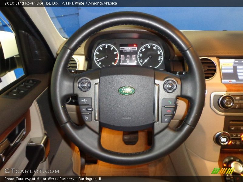 Alaska White / Almond/Arabica 2010 Land Rover LR4 HSE Lux