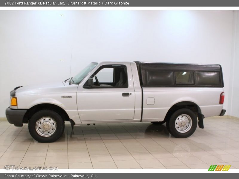 Silver Frost Metallic / Dark Graphite 2002 Ford Ranger XL Regular Cab